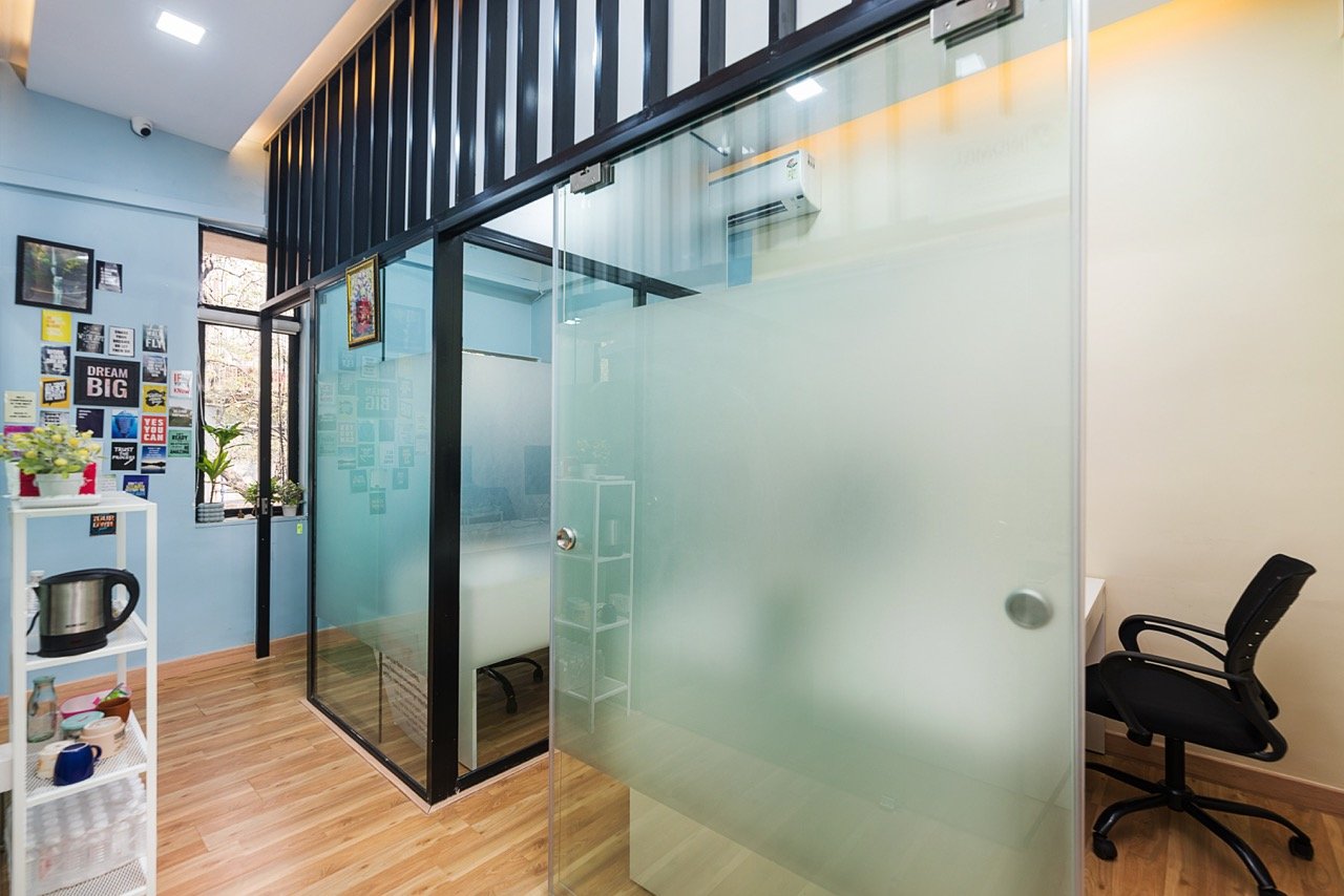 Lounge area with comfortable seating